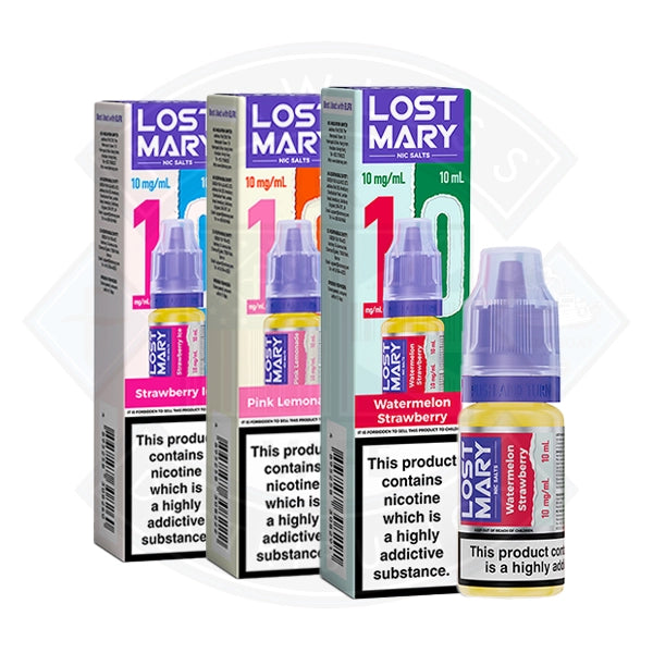 LOST MARY (10mg) Nic Salts E-Liquid 10ml