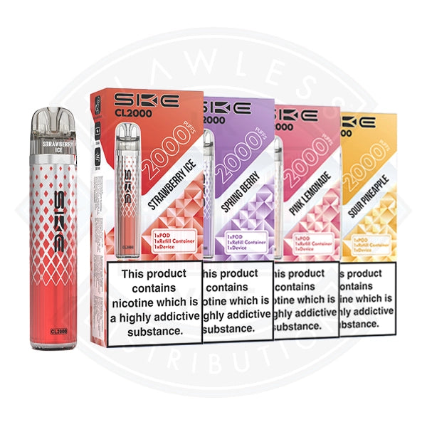 ske cl2000 pod vape kit SKE CL2000 Prefilled Pod Kit
