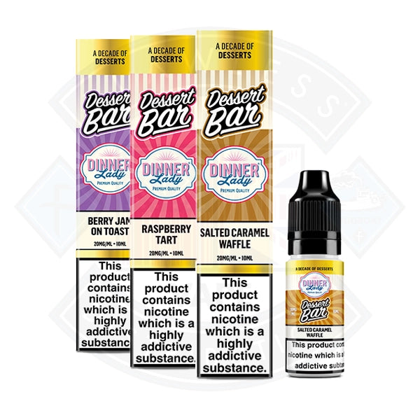 Dinner Lady - Desserts Bar Salts 10ml (20mg)