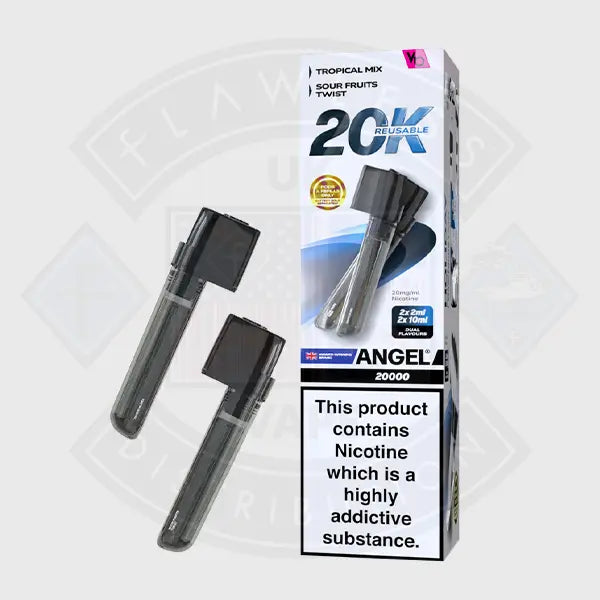 Vapes Bars Angel 20K Prefilled Vape Pods + Refill Container
