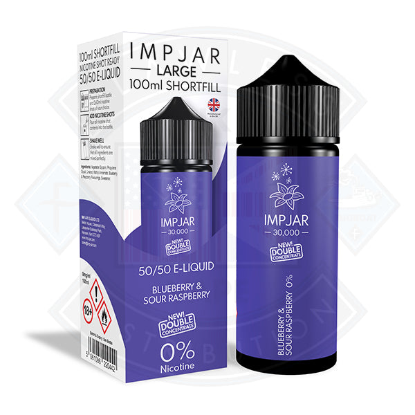 IMP JAR Large - 0mg 100ml Shortfill