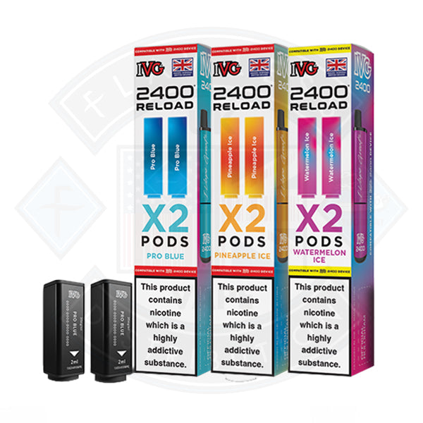 IVG 2400 Reload Prefilled X2 Pods