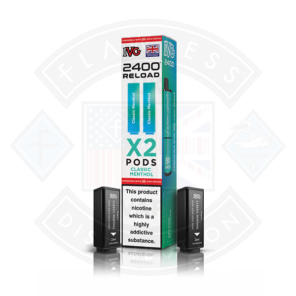 IVG 2400 Reload Prefilled X2 Pods