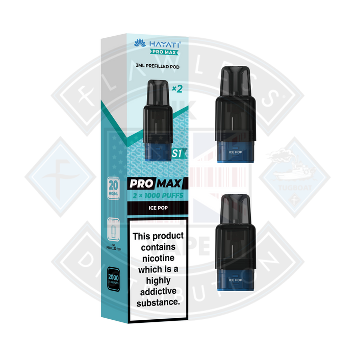 hayati pro max ice pop Ultimate Bar Salt 10ml E-liquids Nic Salts main image 0