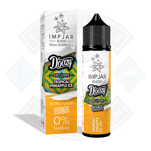 IMP JAR  x Doozy Exclusive - Tropical Pineapple Ice 50ml 0mg Shortfill E-Liquid