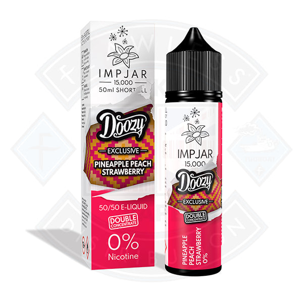 IMP JAR  x Doozy Exclusive - Pineapple Peach Strawberry 50ml 0mg Shortfill E-Liquid