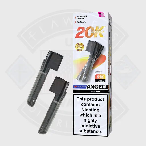 Vapes Bars Angel 20K Prefilled Vape Pods + Refill Container