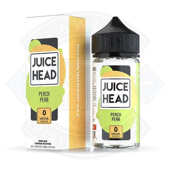 Juice Head Shake and Vape Peach Pear 0mg 100ml Shortfill