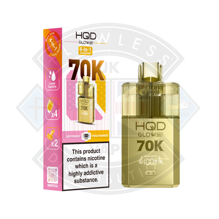 HQD Glow Air 70K Prefilled Pod Kit