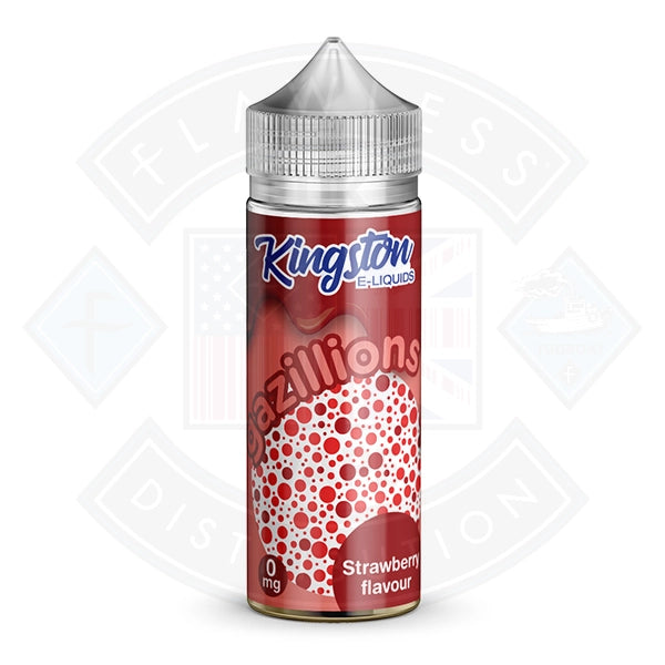 Kingston Gazillions - Strawberry Flavor 0mg 100ml 70/30 Shortfill