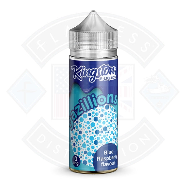 Kingston Gazillions - Blue Raspberry Flavor 0mg 100ml 70/30 Shortfill