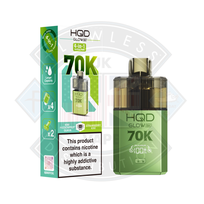 HQD Glow Air 70K Prefilled Pod Kit