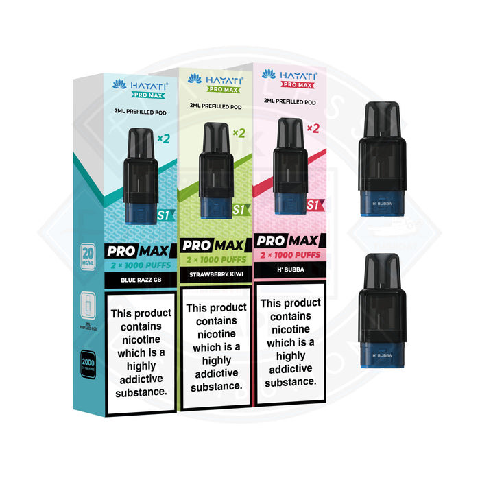 Hayati Pro Max S1 Prefilled Pod — Flawless UK Vape Distribution Ltd
