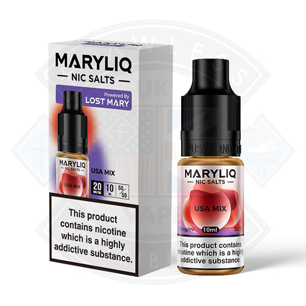 Maryliq - The Official Lost Mary Nic Salt 10ml 20mg