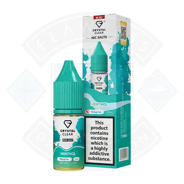 Crystal Clear Bar (20mg) Nic Salts 10ml