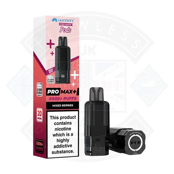 Hayati Pro Max 6000+ Pods 20mg