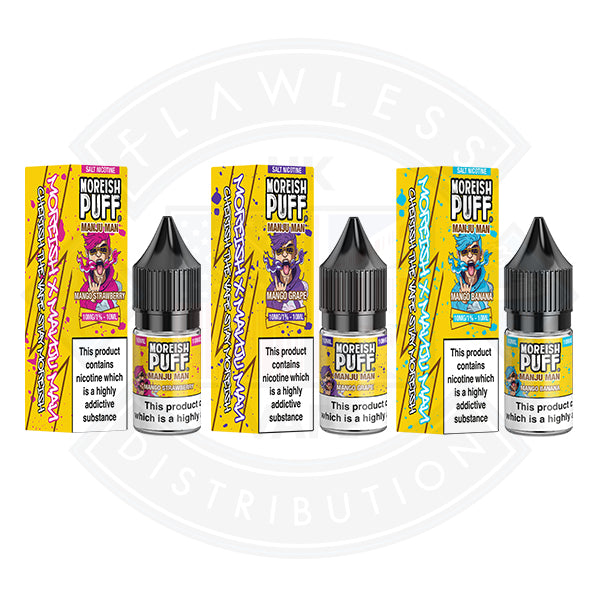 Moreish Puff Manju Man Nic Salt 10ml (5mg)
