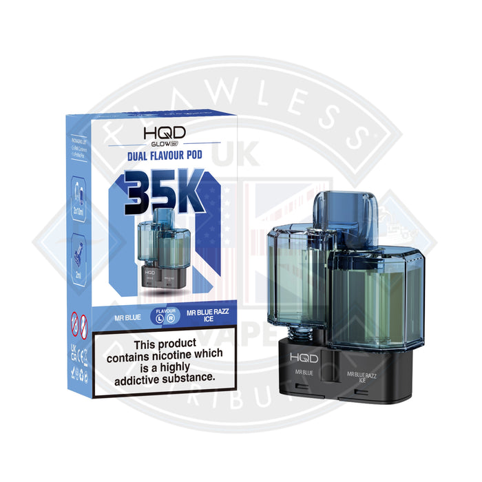 HQD Glow Air 35K Refill Pods