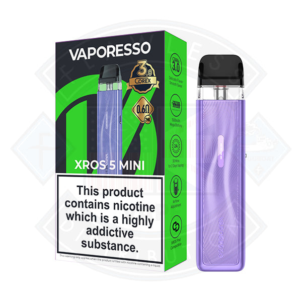 Vaporesso XROS 5 Mini Kit Flawless UK Vape Distribution Ltd Vaporesso XROS 5 Mini Kit Flawless UK Vape Distribution Ltd