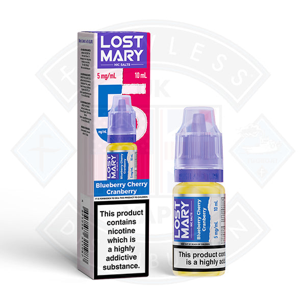 LOST MARY (5mg) Nic Salts E-Liquid 10ml