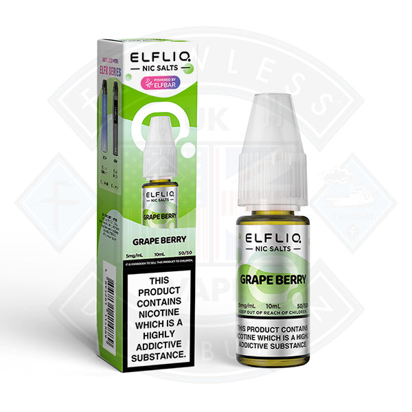 Elfliq (5mg) - The Official ElfBar Nic Salt 10ml Flawless UK Vape Distribution Ltd Elfliq (5mg) - The Official ElfBar Nic Salt 10ml Flawless UK Vape Distribution Ltd