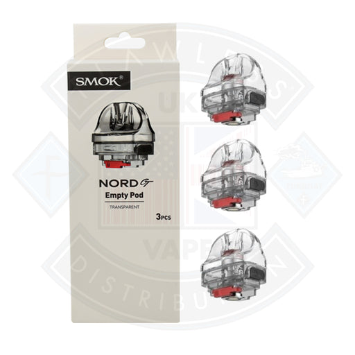 Nord GT Pod SMOK Nord C Empty Pod Cartridge - Pack Of 3 Smok Nord Gt Empty Pod Cartridge 3pcs/pack Of 5 Australia Nord GT Pod SMOK Nord C Empty Pod Cartridge - Pack Of 3 Smok Nord Gt Empty Pod Cartridge 3pcs/pack Of 5 Australia