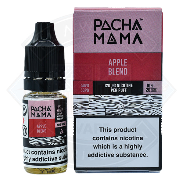 Pacha Mama Salts Apple Blend 10ml E Liquid