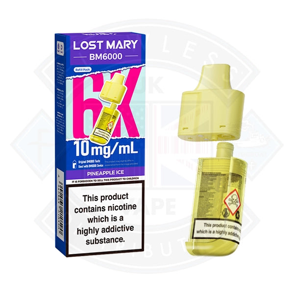 Lost Mary BM6000  Prefilled Pod 10mg