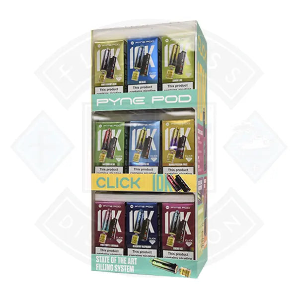 Pyne Pod Click 2+10 Counter Display Unit (45 Starter Kits Included)