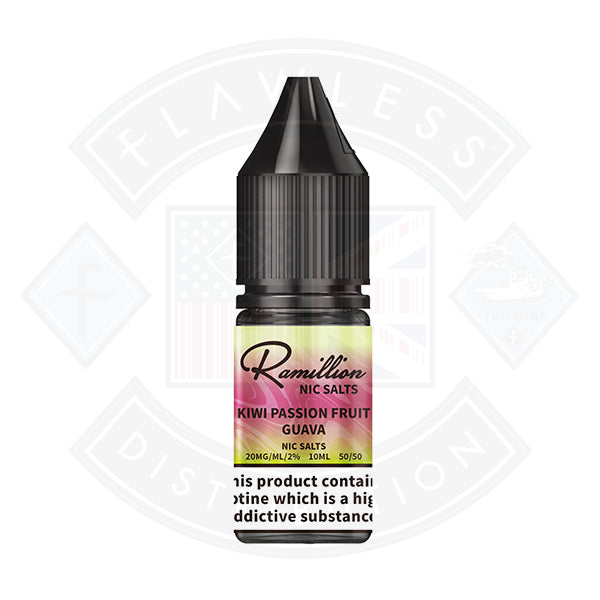Ramillion 10ml Nic Salt (10mg)  Flawless UK Vape Distribution Ltd
