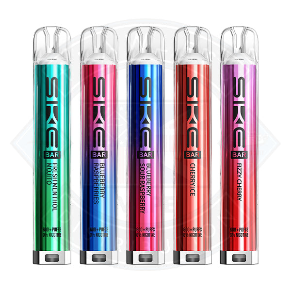 SKE Bar 600 ZERO NICOTINE Prefilled Pod Kit  Flawless UK Vape Distribution  Ltd