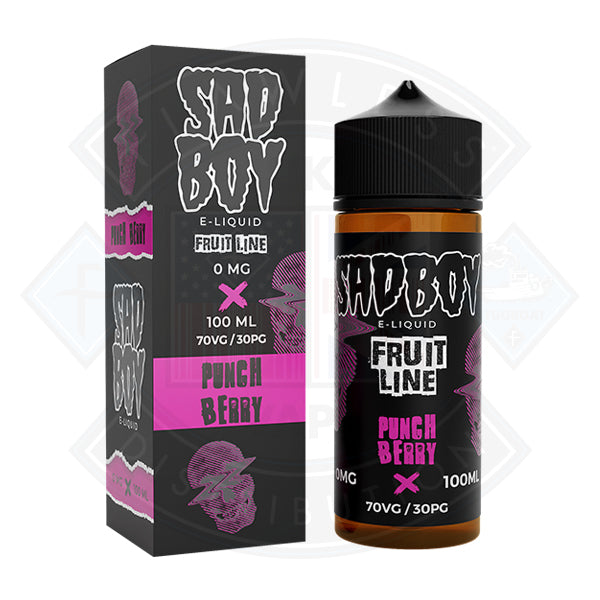 Sadboy Fruit Line- Punch Berry (Punch Berry Blood) 100ml 0mg shortfill e-liquid