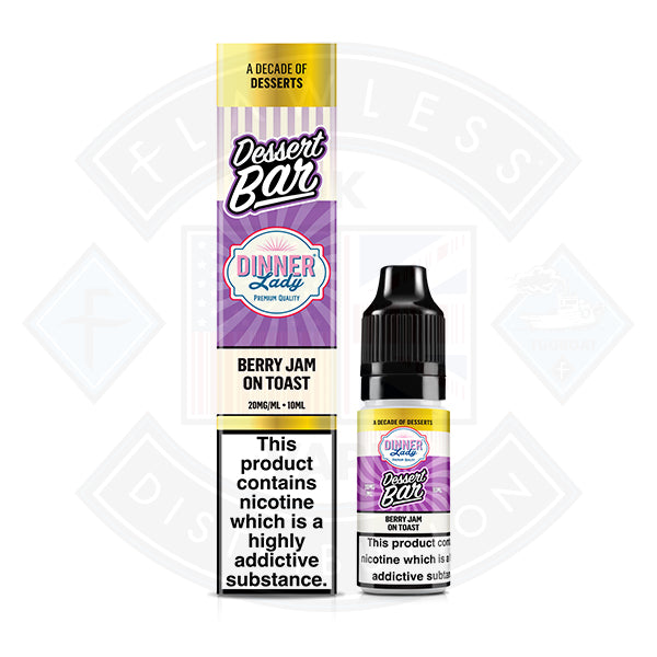 Dinner Lady - Desserts Bar Salts 10ml (20mg)