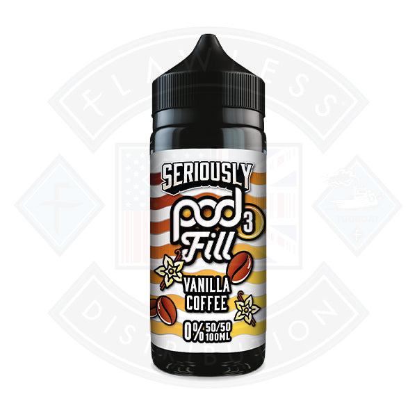 Doozy Vape Seriously Pod Fill 3 50/50 0mg 100ml Shortfill