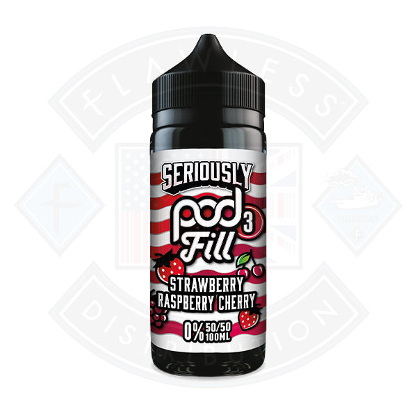 Doozy Vape Seriously Pod Fill 3 50/50 0mg 100ml Shortfill