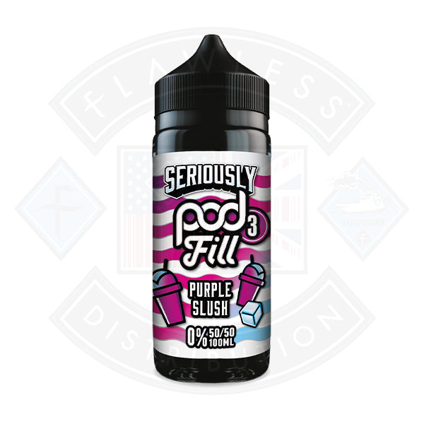 Doozy Vape Seriously Pod Fill 3 50/50 0mg 100ml Shortfill