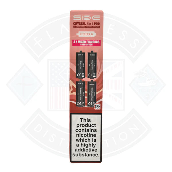 SKE Crystal 4in1 Prefilled Pod 4pcs