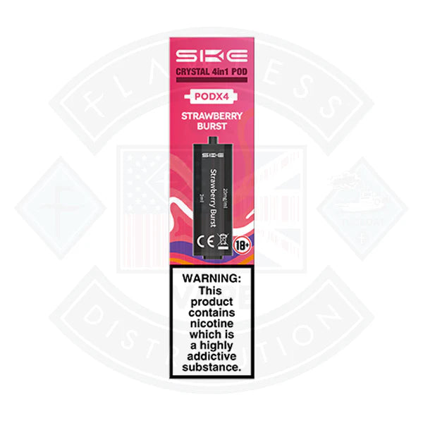 SKE Crystal 4in1 Prefilled Pod 4pcs
