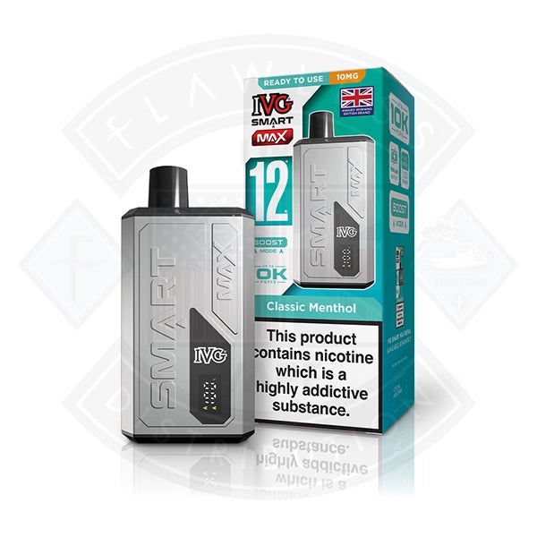 IVG Smart Max 10K 10mg Prefilled Vape Kit Flawless UK Vape Distribution Ltd IVG Smart Max 10K 10mg Prefilled Vape Kit Flawless UK Vape Distribution Ltd