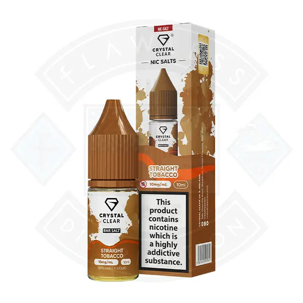 Crystal Clear Bar (10mg) Nic Salts 10ml