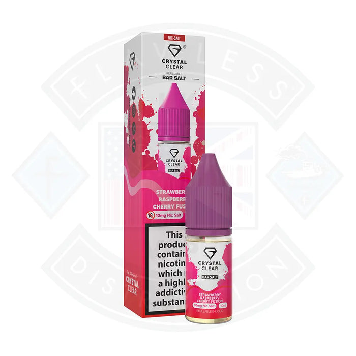 Crystal Clear Bar (10mg) Nic Salts 10ml