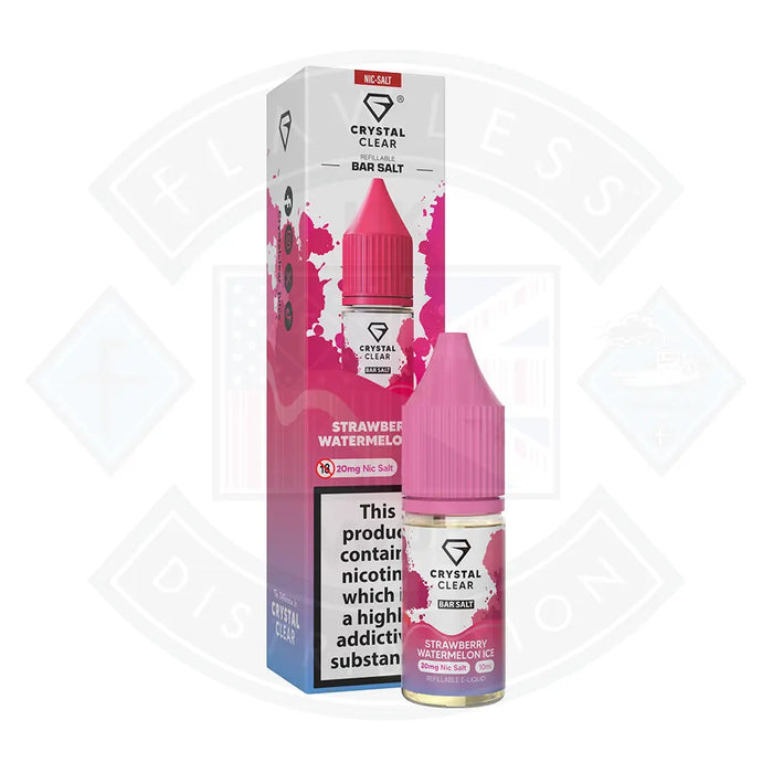 Crystal Clear Bar (20mg) Nic Salts 10ml