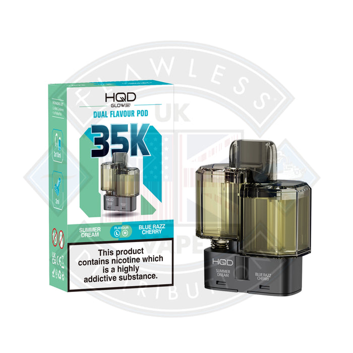HQD Glow Air 35K Refill Pods