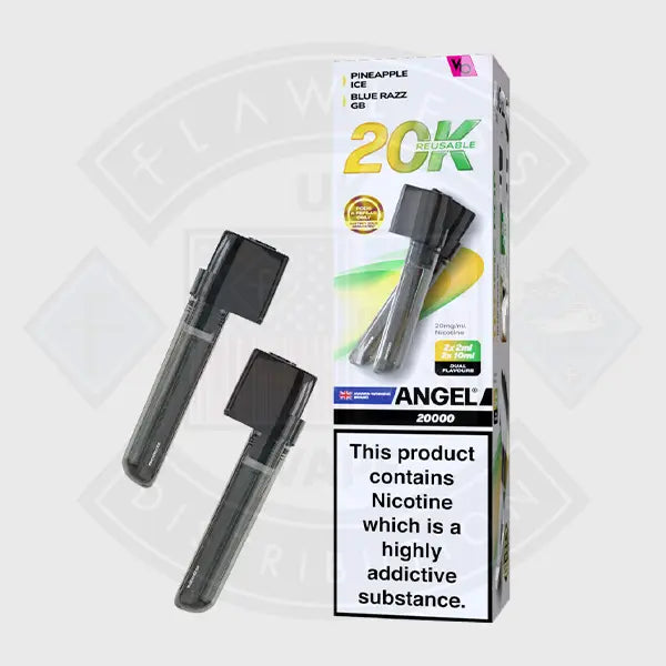 Vapes Bars Angel 20K Prefilled Vape Pods + Refill Container