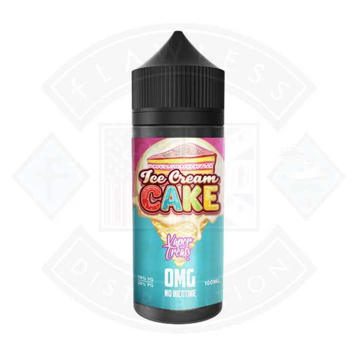 Vaper Treats - Ice Cream Cake 0mg 100ml Shortfill