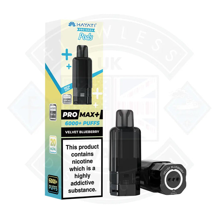 Hayati Pro Max 6000+ Pods 20mg