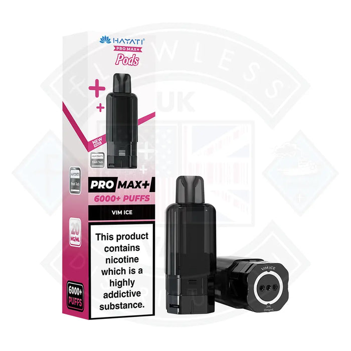 Hayati Pro Max 6000+ Pods 20mg
