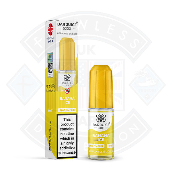 Bar Juice 5000 (5mg) - Nic Salt 10ml Flawless UK Vape Distribution Ltd Bar Juice 5000 (5mg) - Nic Salt 10ml Flawless UK Vape Distribution Ltd