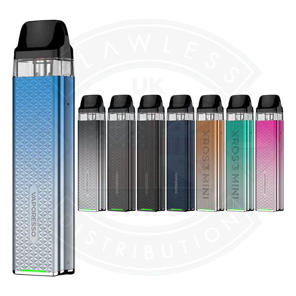 Vaporesso Xros 3 Mini Kit Flawless UK Vape Distribution Ltd Vaporesso Xros 3 Mini Kit Flawless UK Vape Distribution Ltd