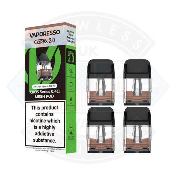 Vaporesso XROS series Pods Corex 2.0 tech version 4pcs/pack